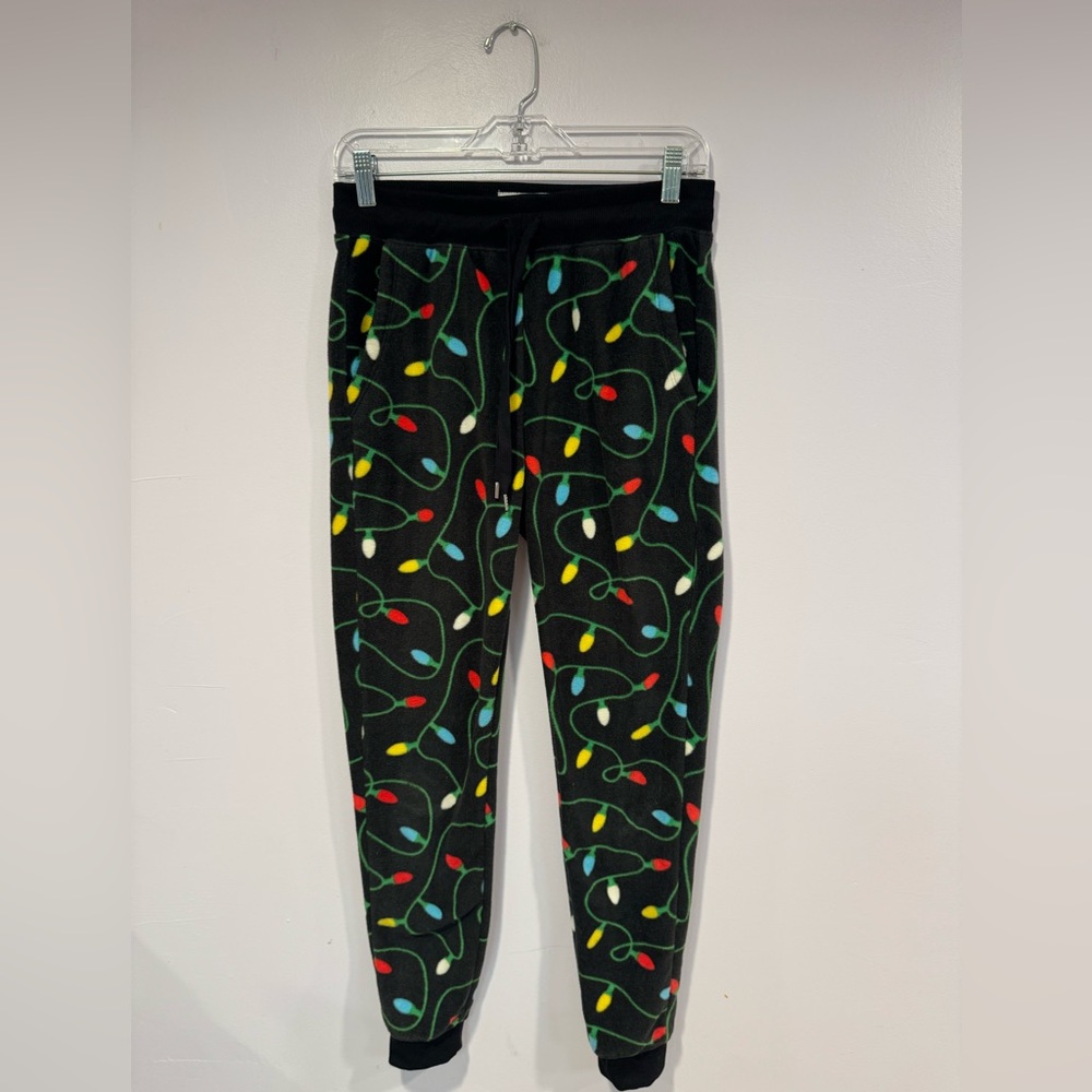 Tipsy Elves lightbulb‎ Christmas pajama joggers